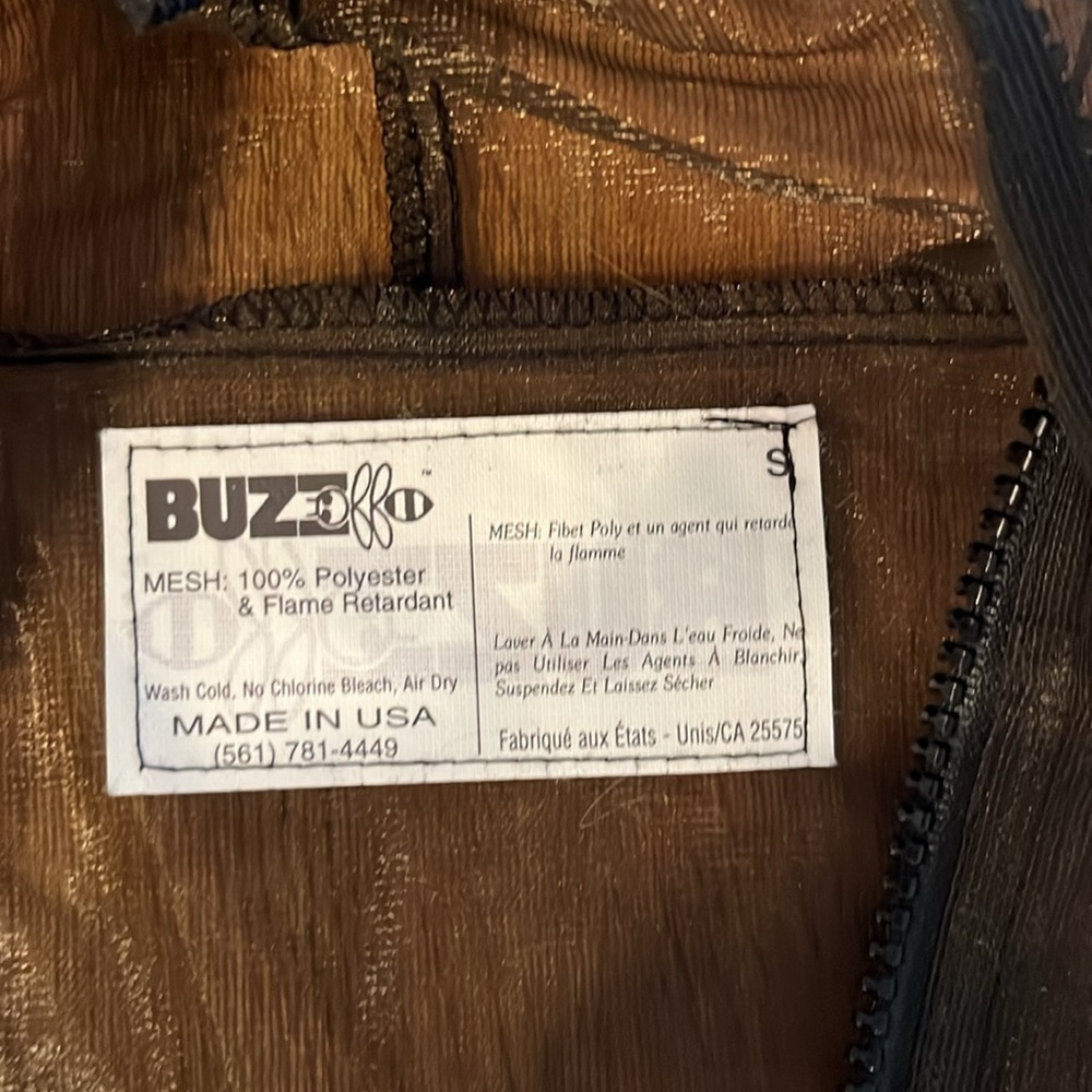 Buzz Off adult bug protection shirt jacket - Picture 5 of 6